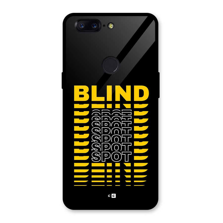 Blind Spot Glass Back Case for OnePlus 5T