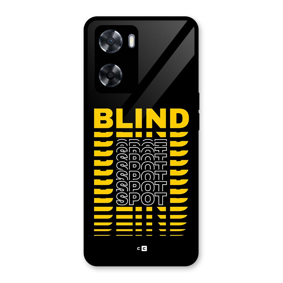 Blind Spot Glass Back Case for OnePlus Nord N20 SE