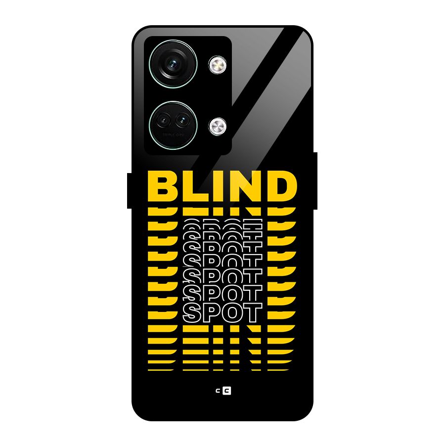 Blind Spot Glass Back Case for Oneplus Nord 3