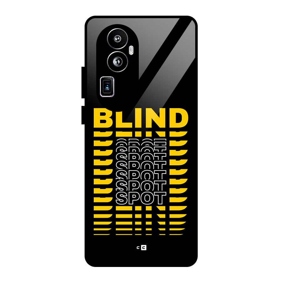 Blind Spot Glass Back Case for Oppo Reno10 Pro Plus