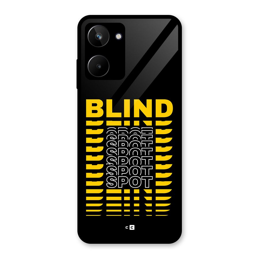 Blind Spot Glass Back Case for Realme 10