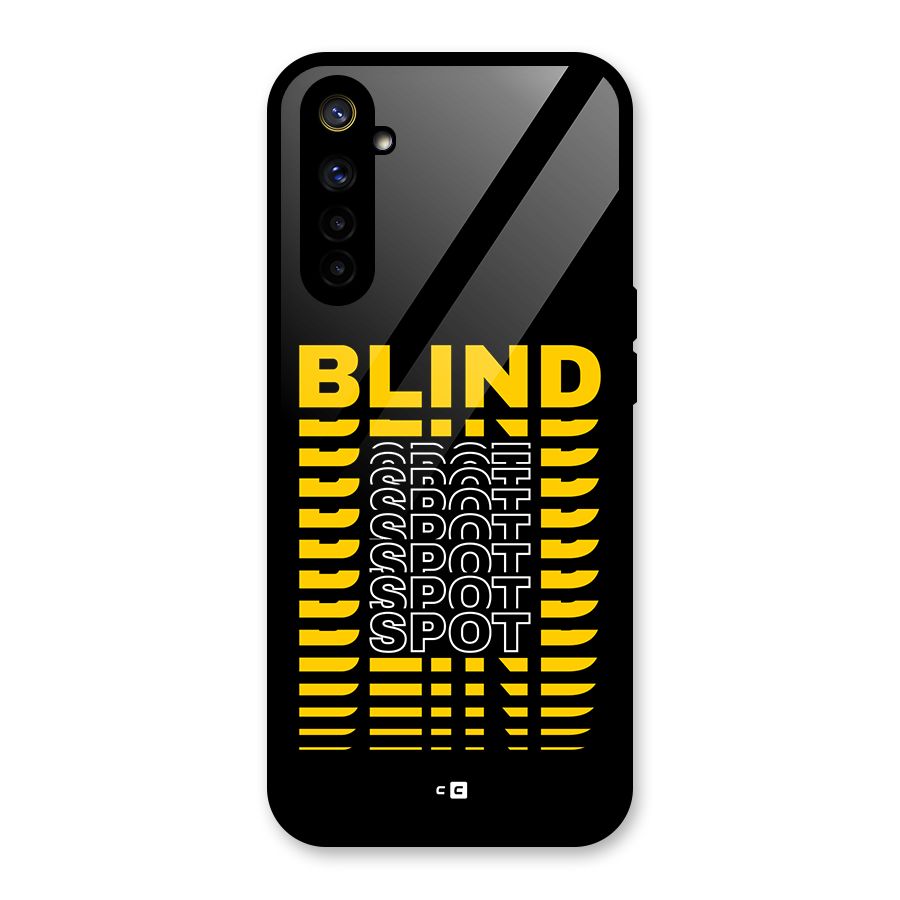 Blind Spot Glass Back Case for Realme 6