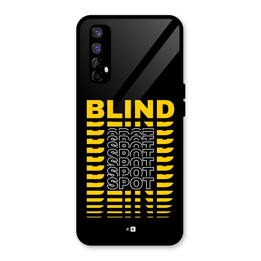 Blind Spot Glass Back Case for Realme 7