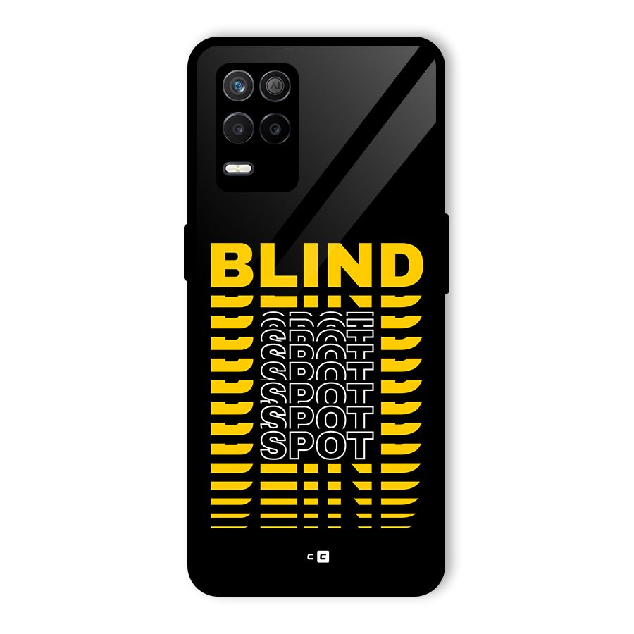 Blind Spot Glass Back Case for Realme 8s 5G