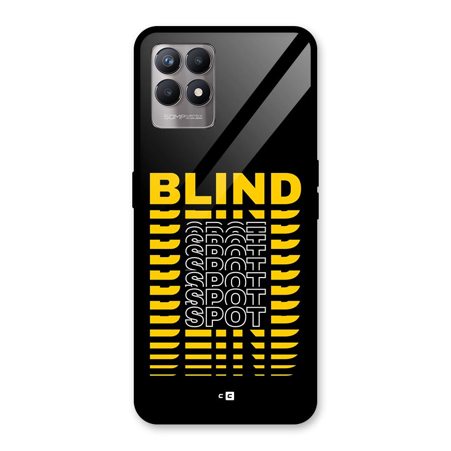 Blind Spot Glass Back Case for Realme Narzo 50