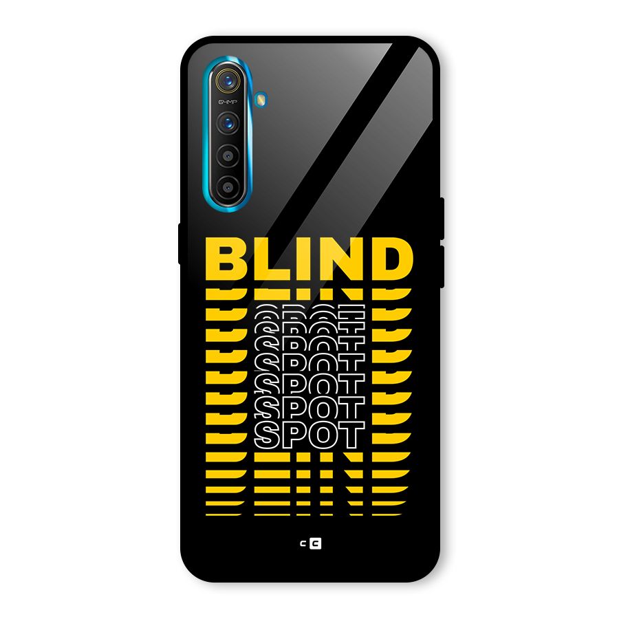 Blind Spot Glass Back Case for Realme XT