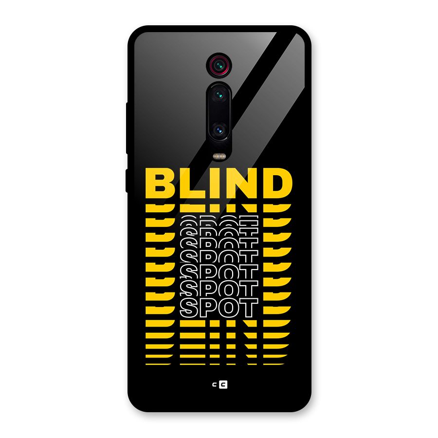 Blind Spot Glass Back Case for Redmi K20