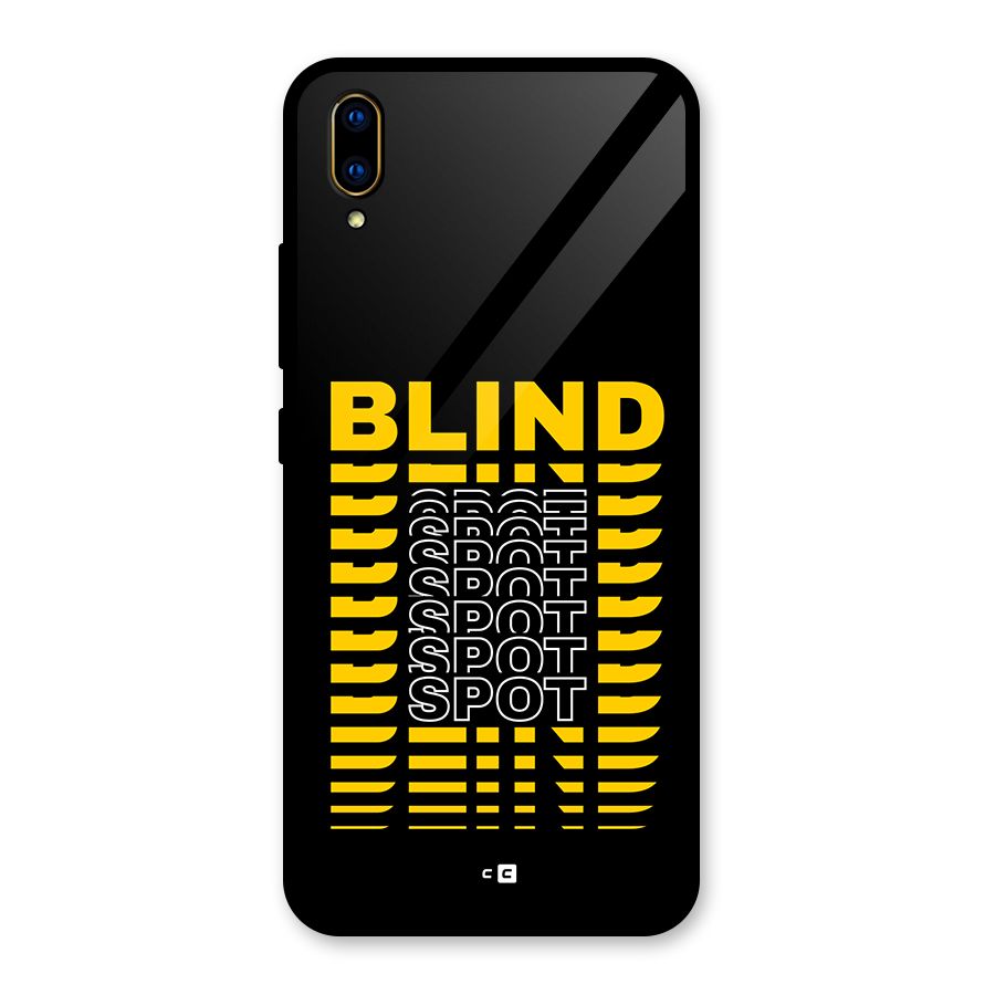 Blind Spot Glass Back Case for Vivo V11 Pro