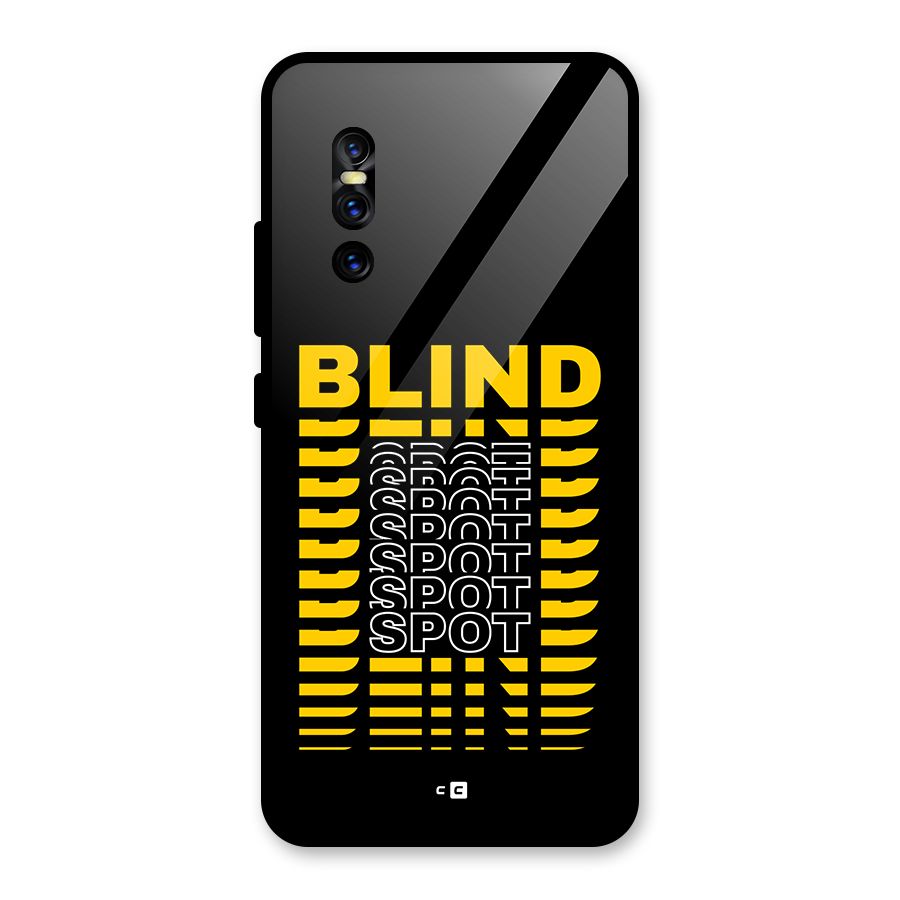 Blind Spot Glass Back Case for Vivo V15 Pro