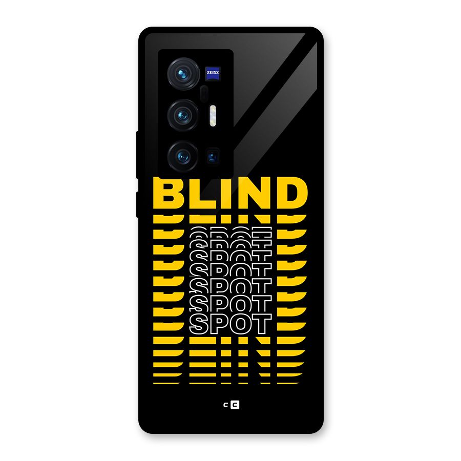 Blind Spot Glass Back Case for Vivo X70 Pro Plus