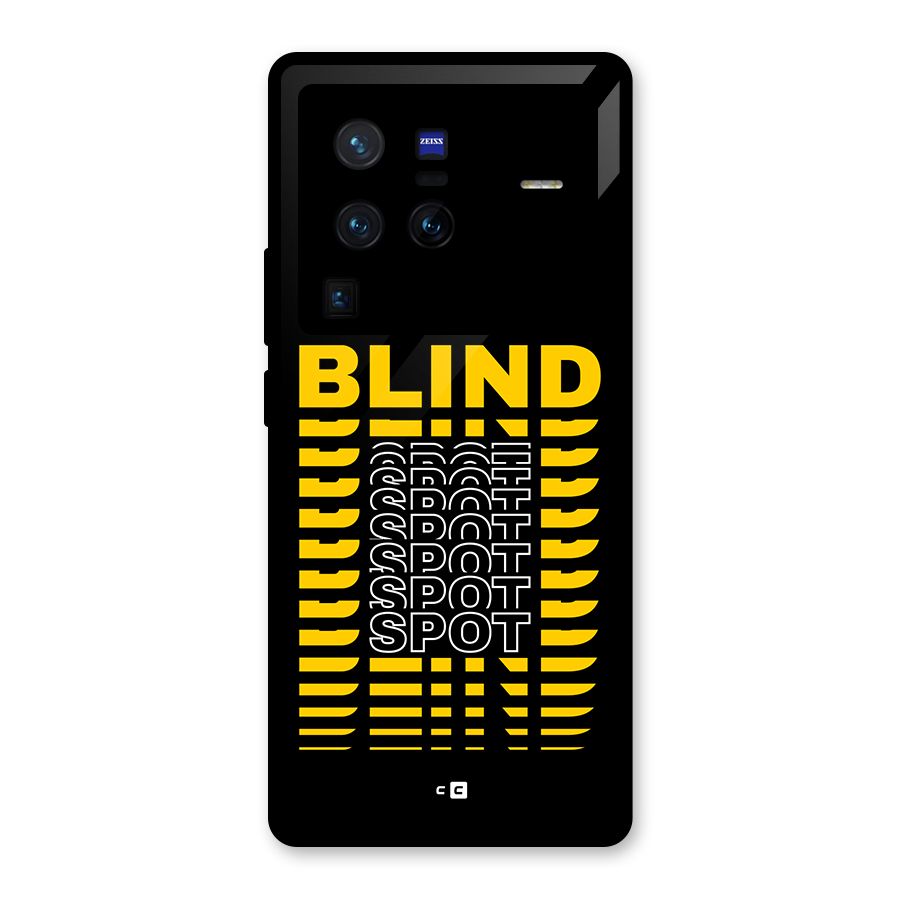 Blind Spot Glass Back Case for Vivo X80 Pro