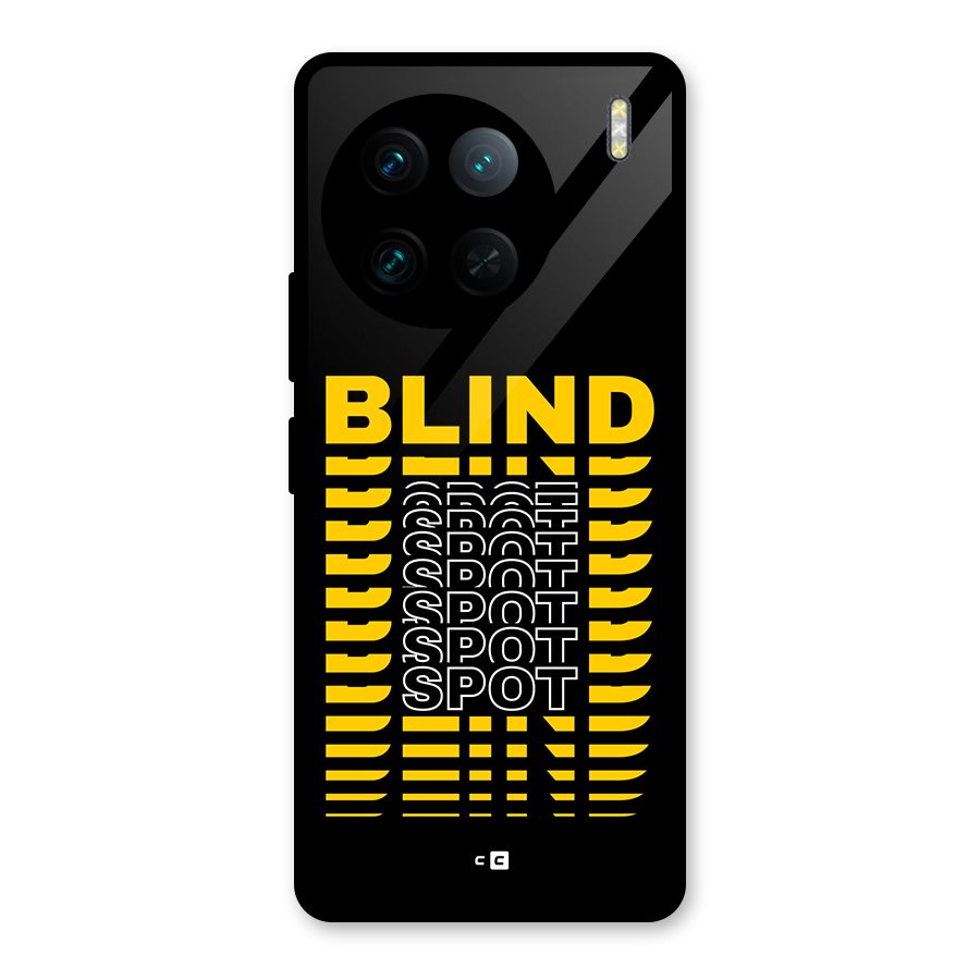 Blind Spot Glass Back Case for Vivo X90 Pro
