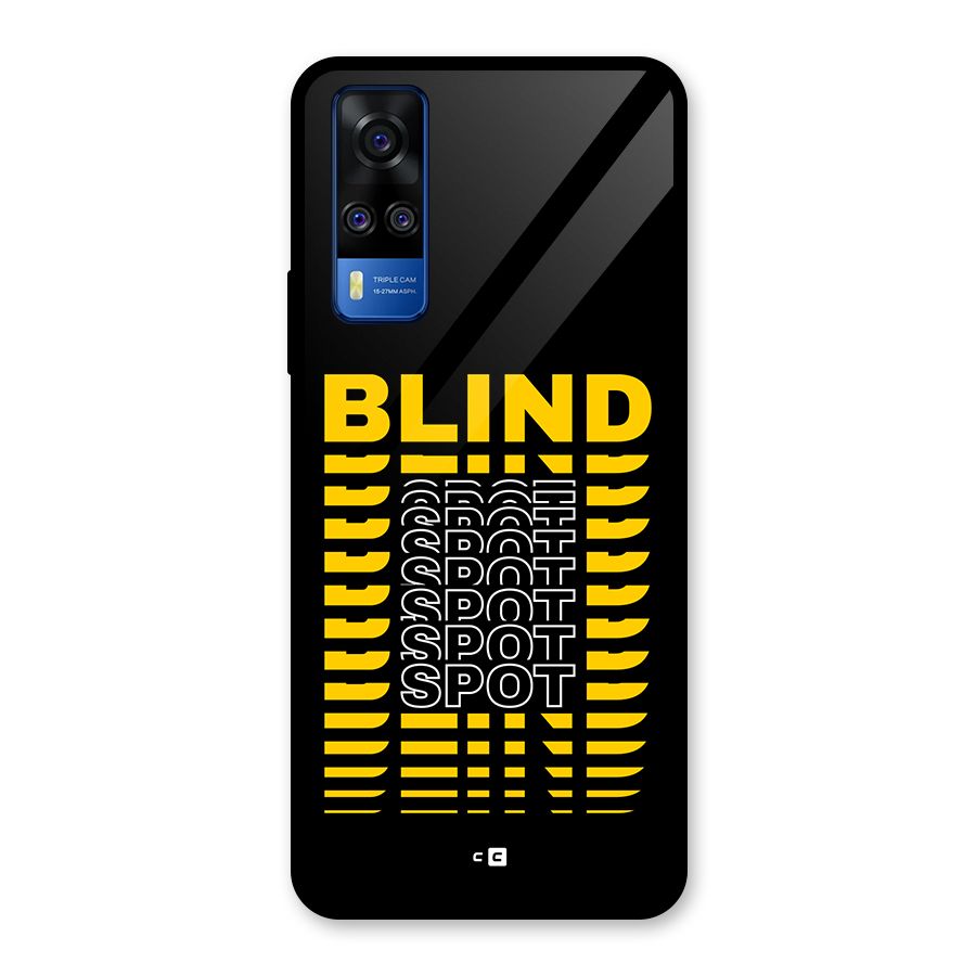 Blind Spot Glass Back Case for Vivo Y51A