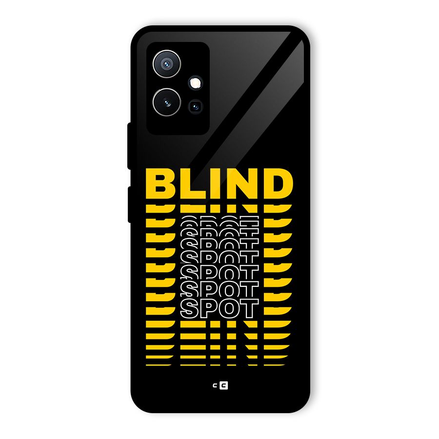 Blind Spot Glass Back Case for Vivo Y75 5G