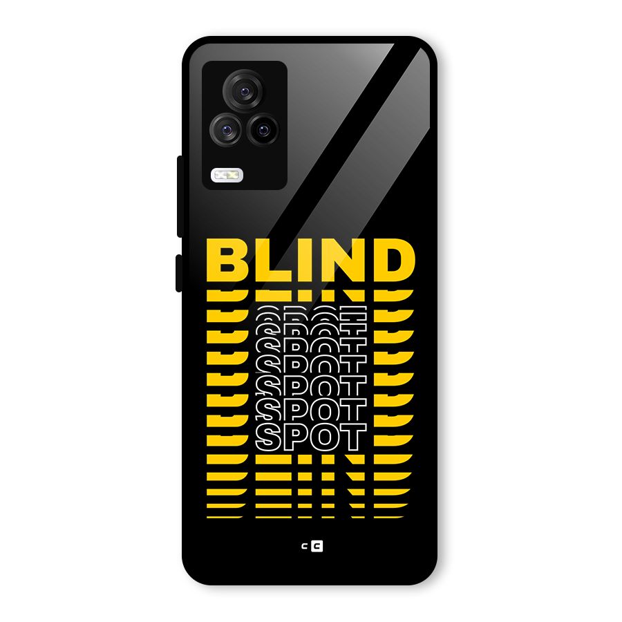 Blind Spot Glass Back Case for Vivo iQOO 7 Legend 5G