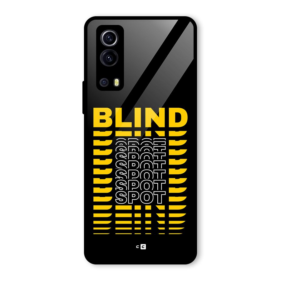 Blind Spot Glass Back Case for Vivo iQOO Z3