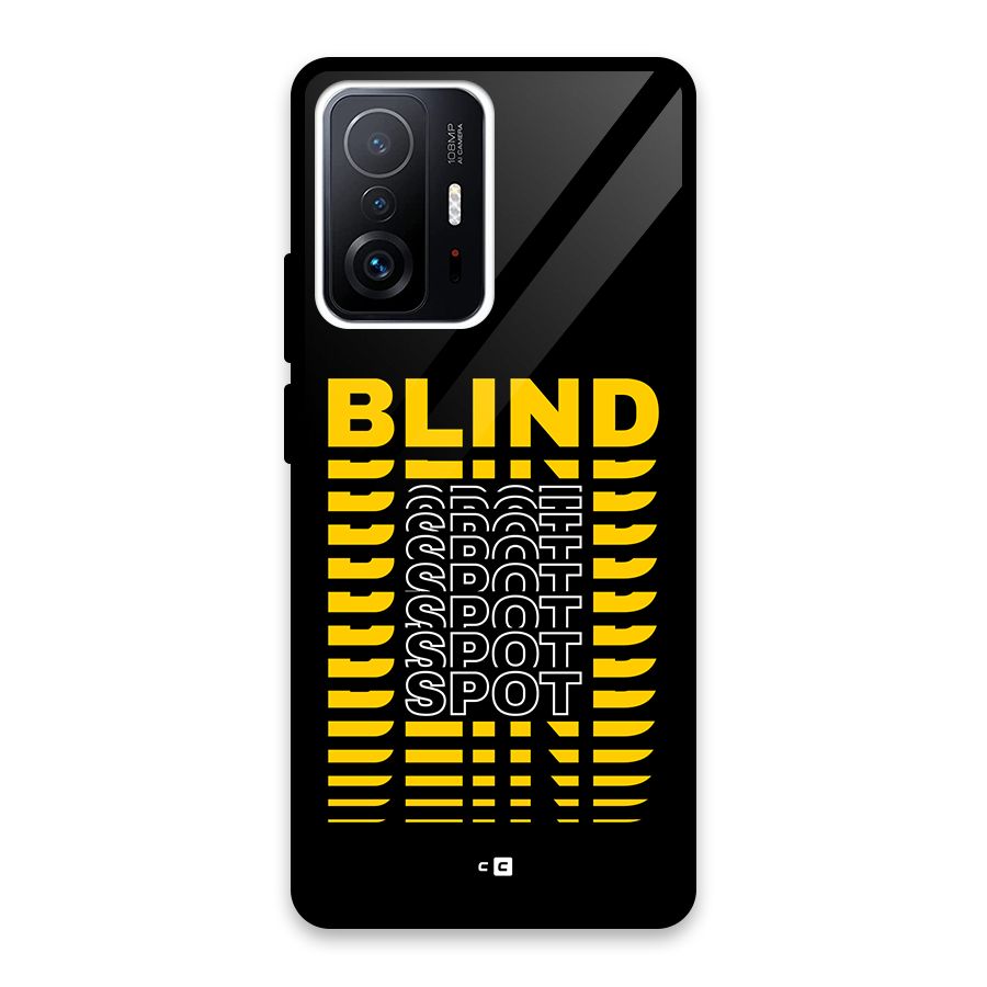 Blind Spot Glass Back Case for Xiaomi 11T Pro