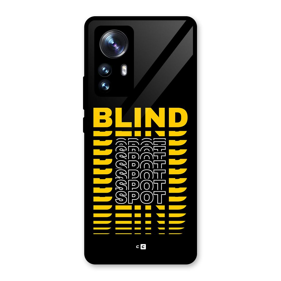 Blind Spot Glass Back Case for Xiaomi 12 Pro