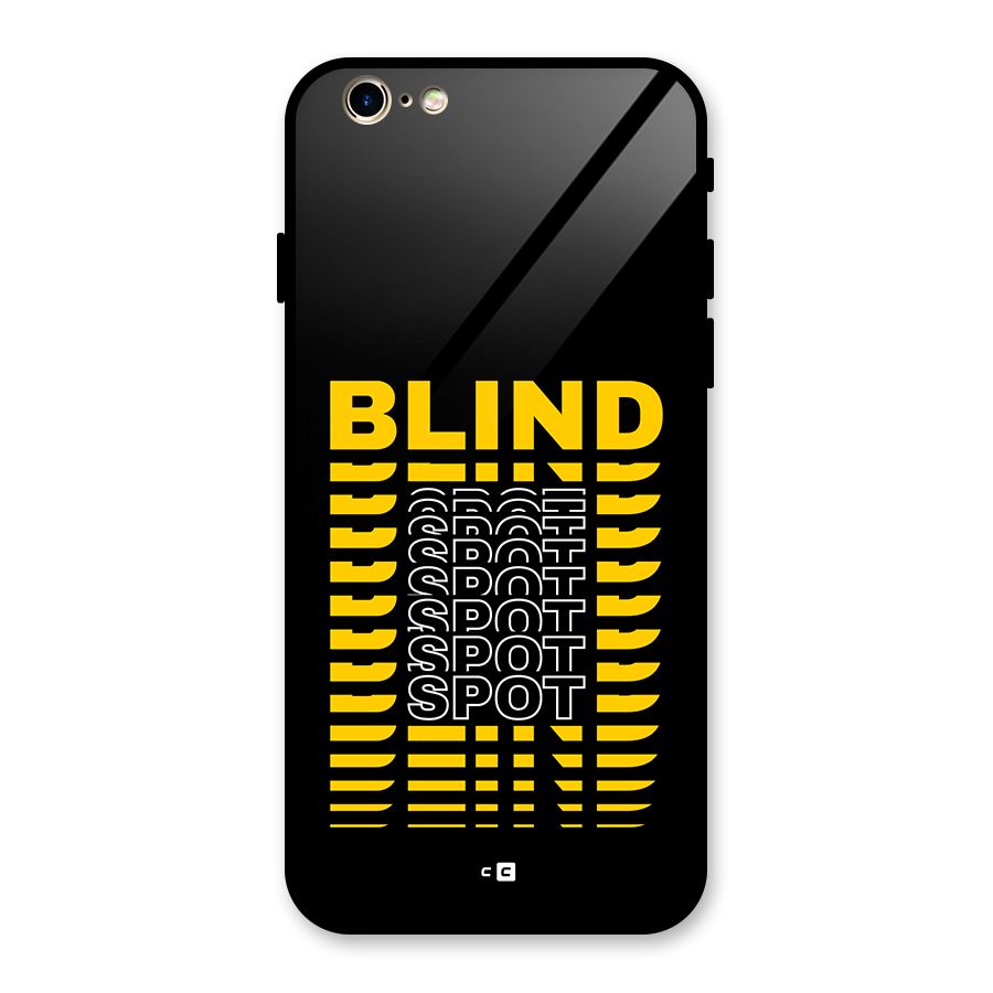 Blind Spot Glass Back Case for iPhone 6 6S