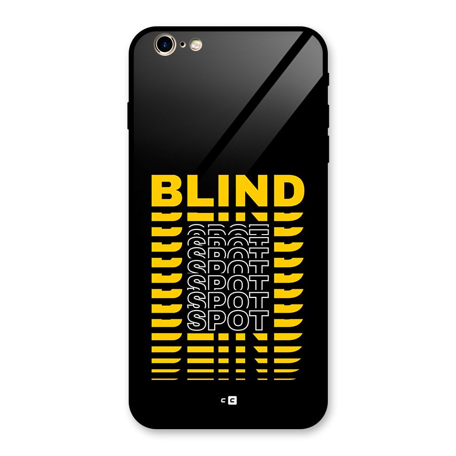 Blind Spot Glass Back Case for iPhone 6 Plus 6S Plus
