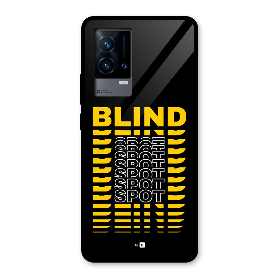 Blind Spot Glass Back Case for iQOO 9 5G