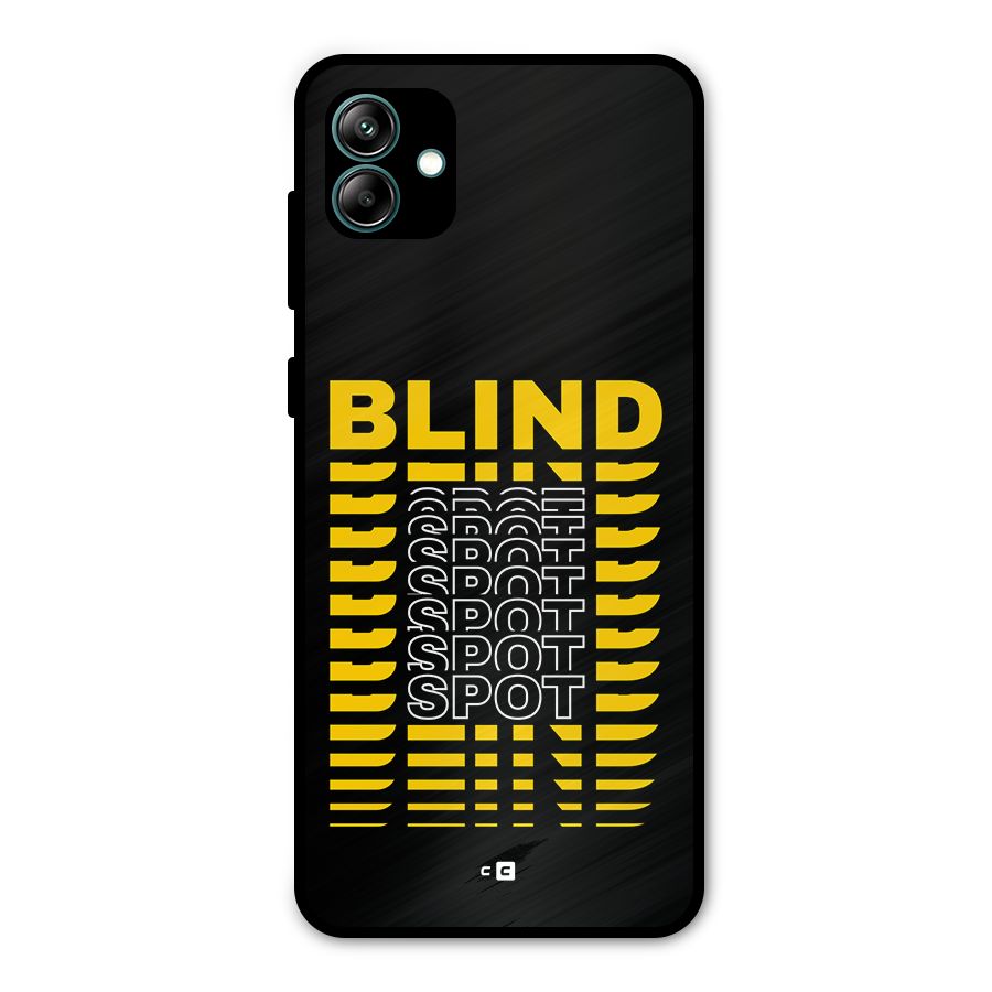 Blind Spot Metal Back Case for Galaxy A04