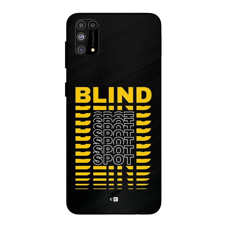 Blind Spot Metal Back Case for Galaxy M31