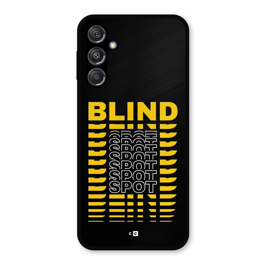 Blind Spot Metal Back Case for Galaxy M34 5G