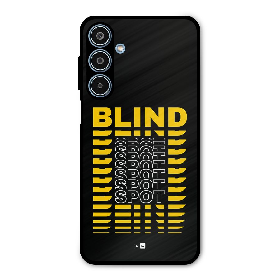Blind Spot Metal Back Case for Galaxy M35