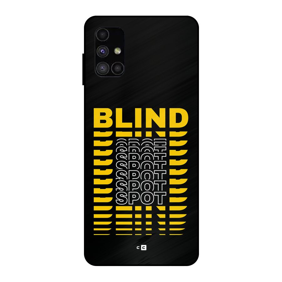 Blind Spot Metal Back Case for Galaxy M51