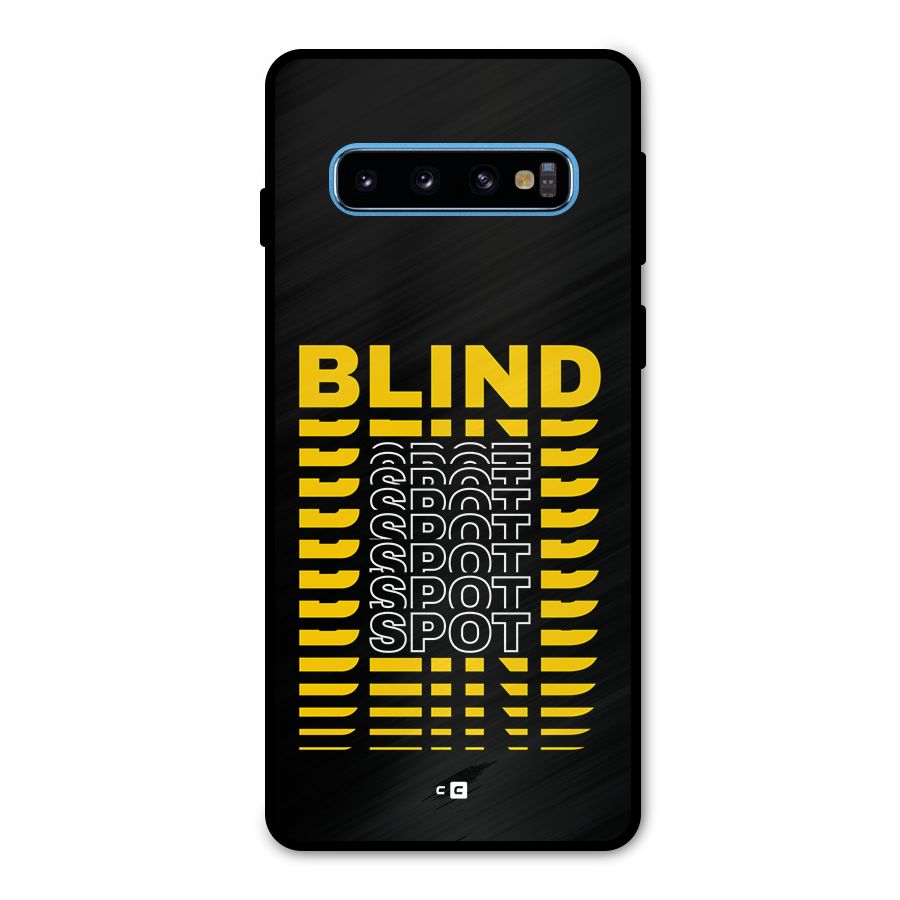 Blind Spot Metal Back Case for Galaxy S10