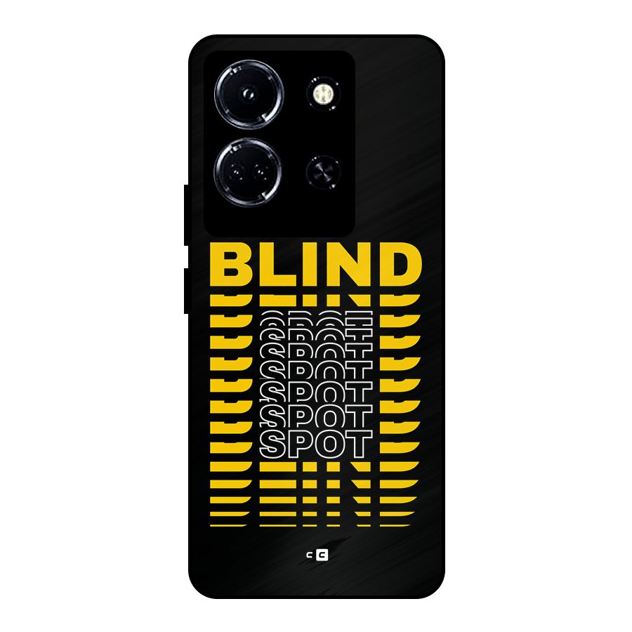 Blind Spot Metal Back Case for Infinix Note 30 5G
