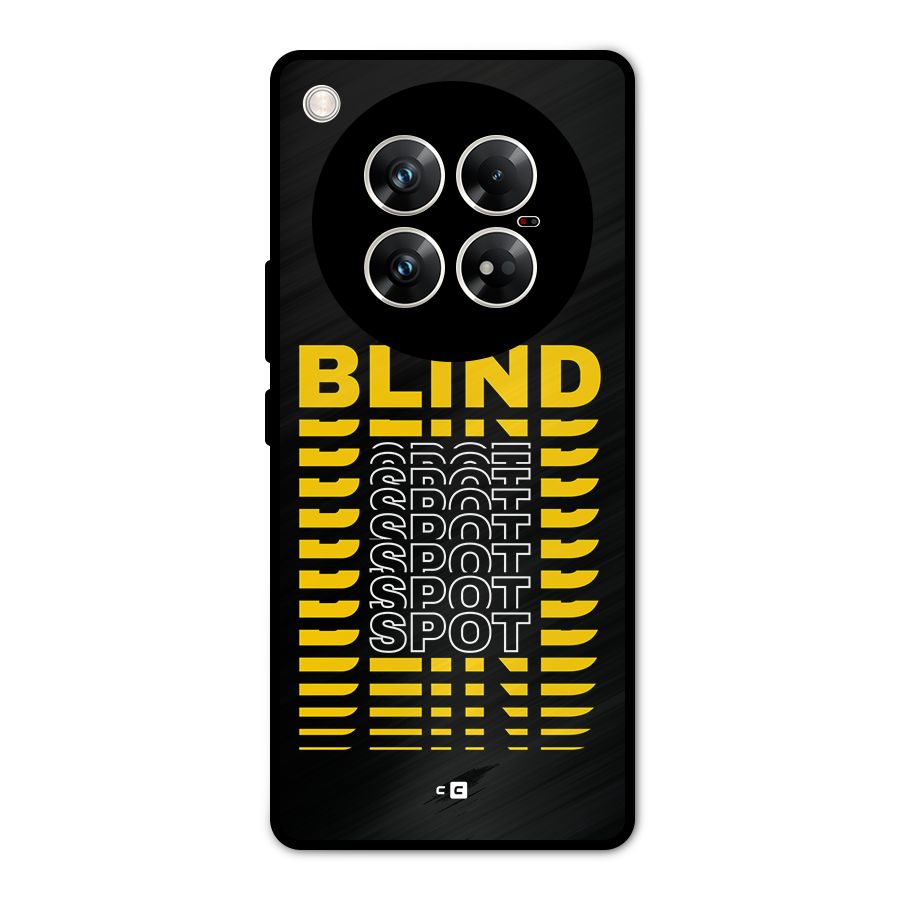 Blind Spot Metal Back Case for Infinix Zero 40 5G
