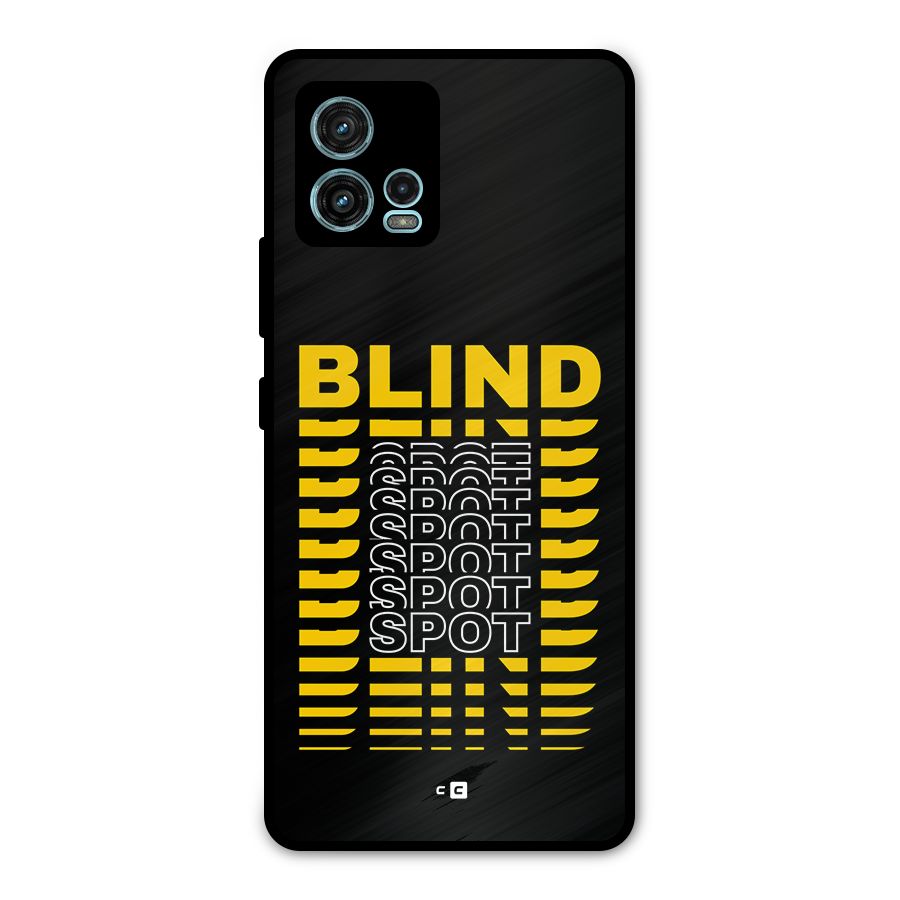 Blind Spot Metal Back Case for Moto G72