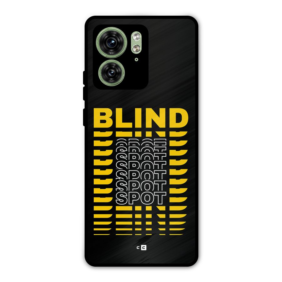 Blind Spot Metal Back Case for Motorola Edge 40 5G