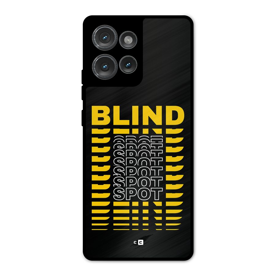 Blind Spot Metal Back Case for Motorola Edge 50