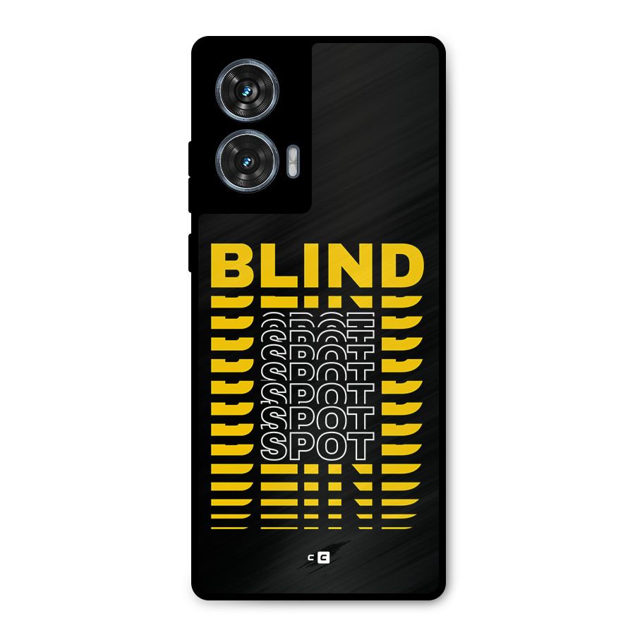 Blind Spot Metal Back Case for Motorola Edge 50 Fusion