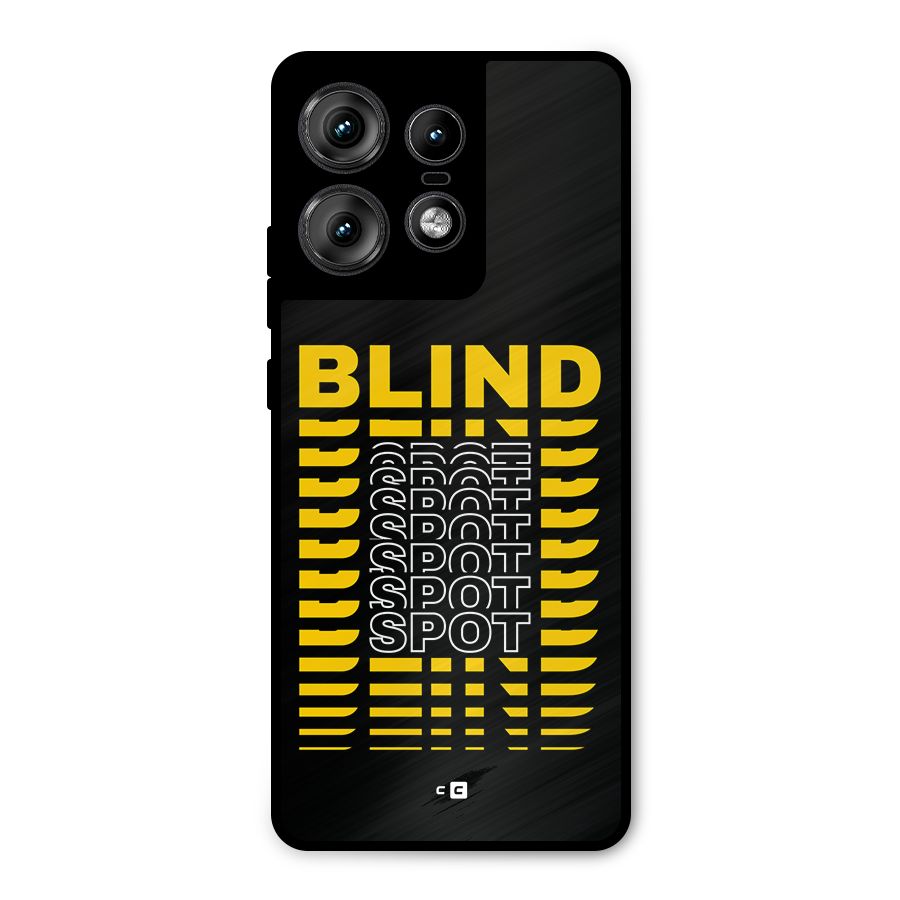 Blind Spot Metal Back Case for Motorola Edge 50 Pro