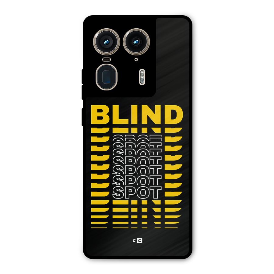 Blind Spot Metal Back Case for Motorola Edge 50 Ultra