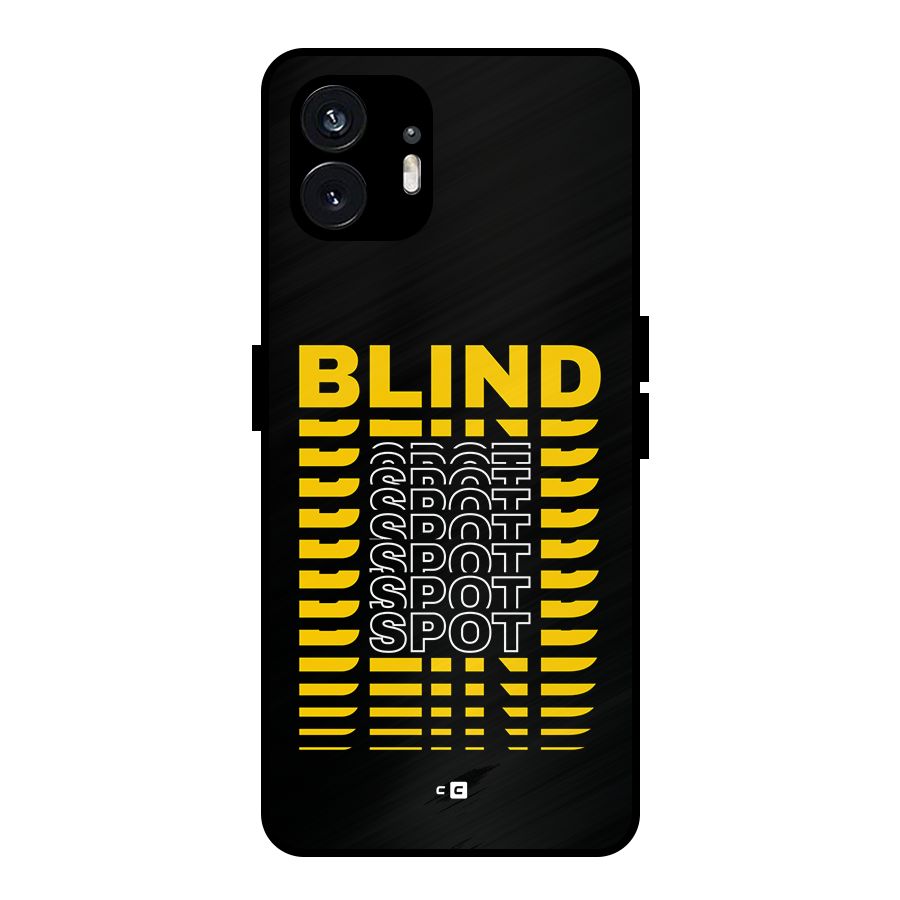 Blind Spot Metal Back Case for Nothing Phone 2