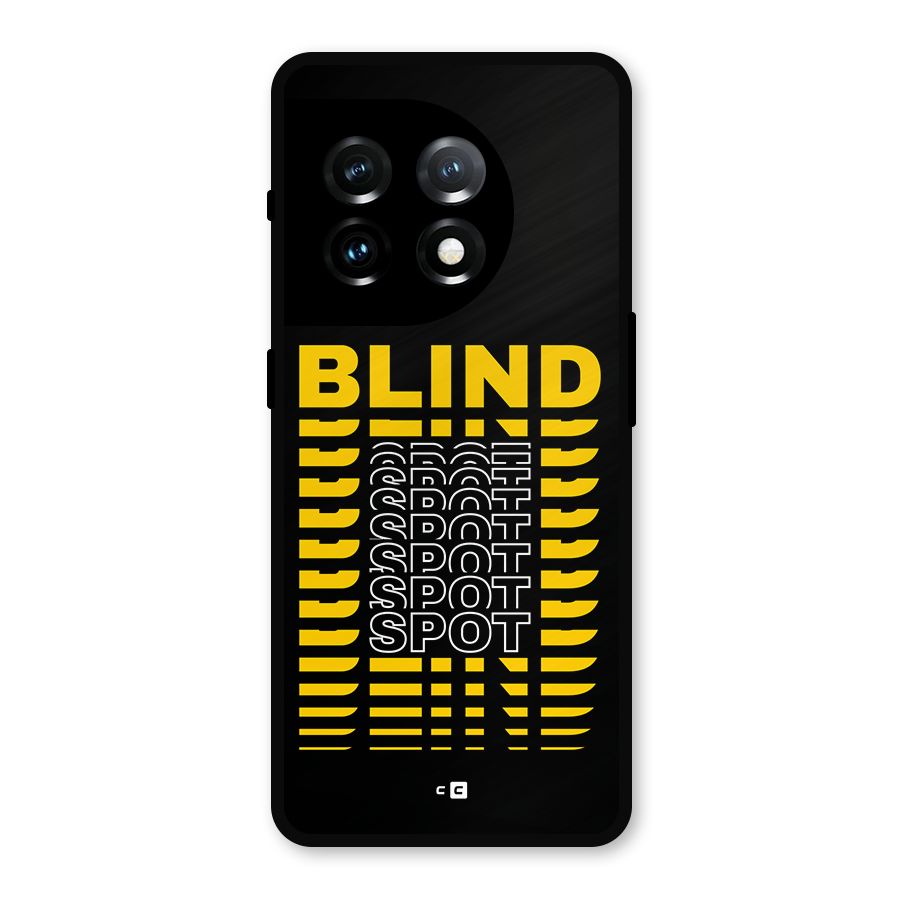 Blind Spot Metal Back Case for OnePlus 11