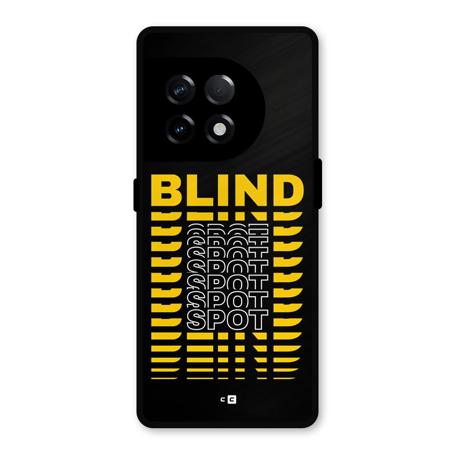 Blind Spot Metal Back Case for OnePlus 11R