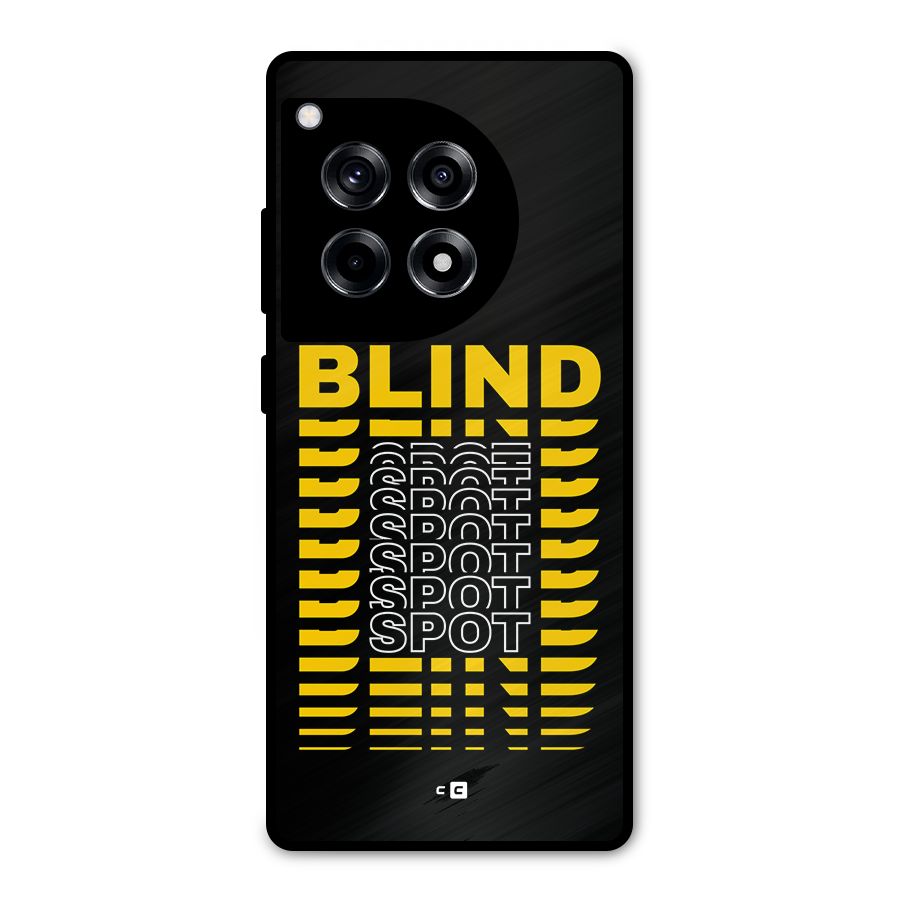 Blind Spot Metal Back Case for OnePlus 12R