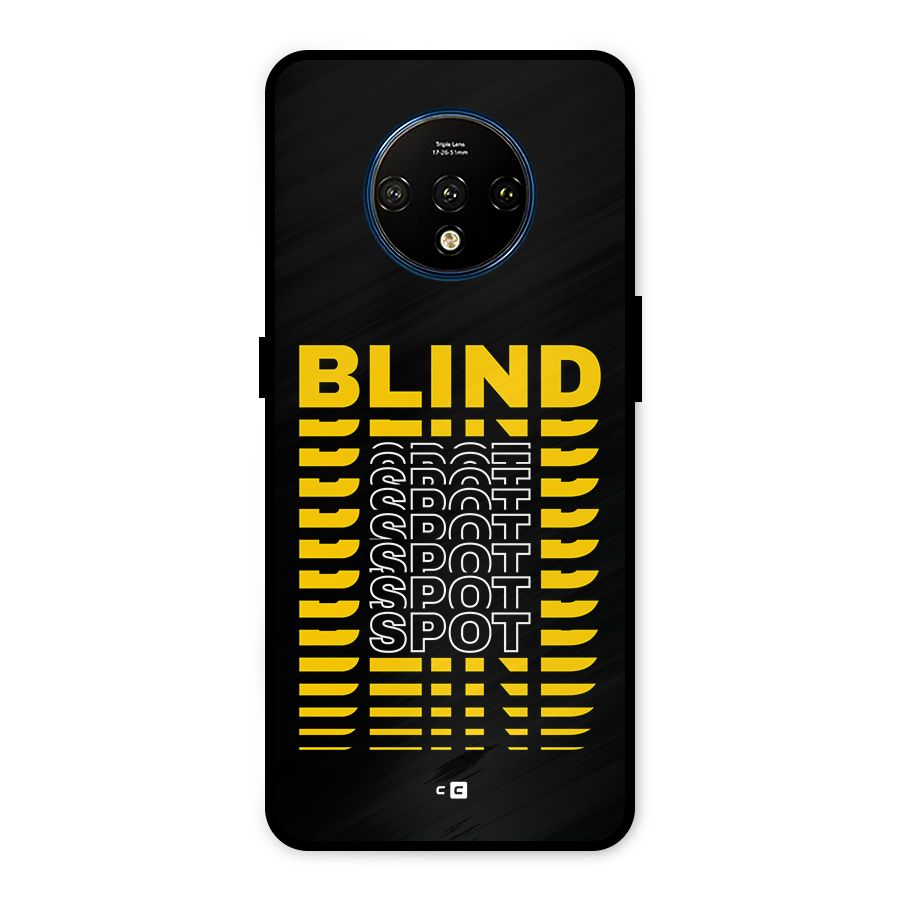 Blind Spot Metal Back Case for OnePlus 7T