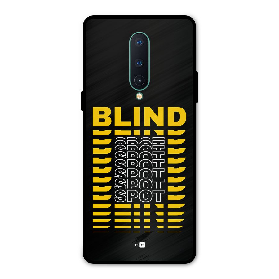 Blind Spot Metal Back Case for OnePlus 8