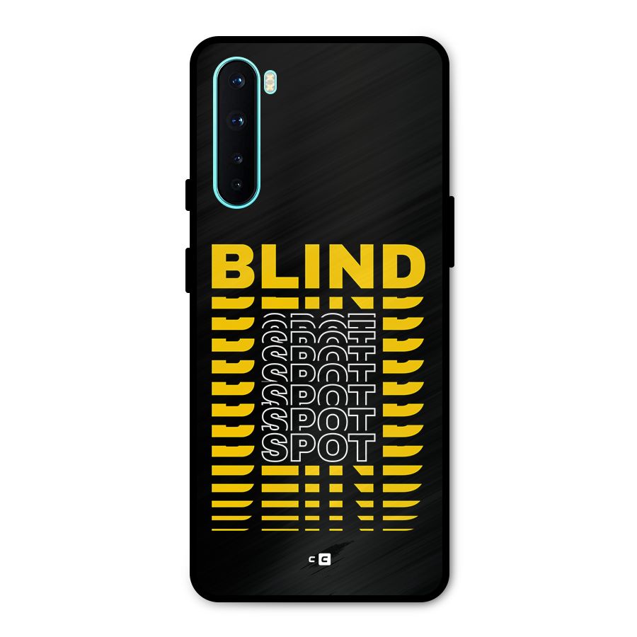 Blind Spot Metal Back Case for OnePlus Nord