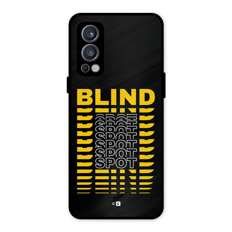 Blind Spot Metal Back Case for OnePlus Nord 2 5G