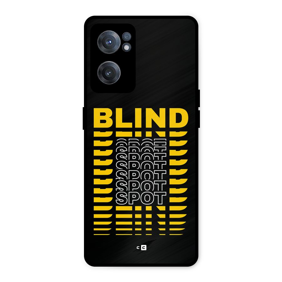 Blind Spot Metal Back Case for OnePlus Nord CE 2 5G