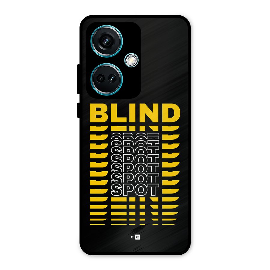 Blind Spot Metal Back Case for OnePlus Nord CE 3 5G