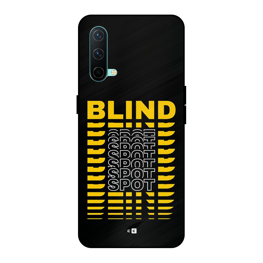 Blind Spot Metal Back Case for OnePlus Nord CE 5G